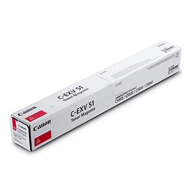 Canon C-EXV51M Magenta Toner Cartridge (60,000 Pages*) 0483C002