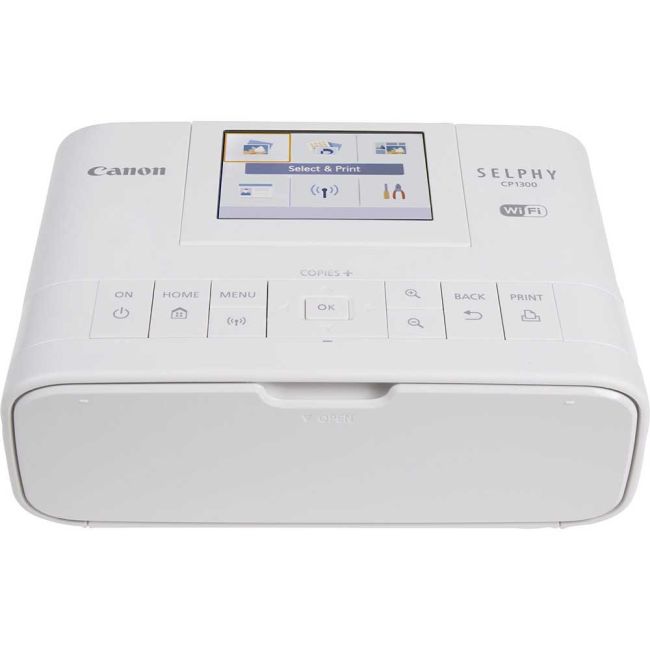 Canon Selphy CP1300 Photo Inkjet Printer - White