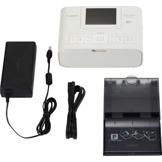 Canon Selphy CP1300 Photo Inkjet Printer - White