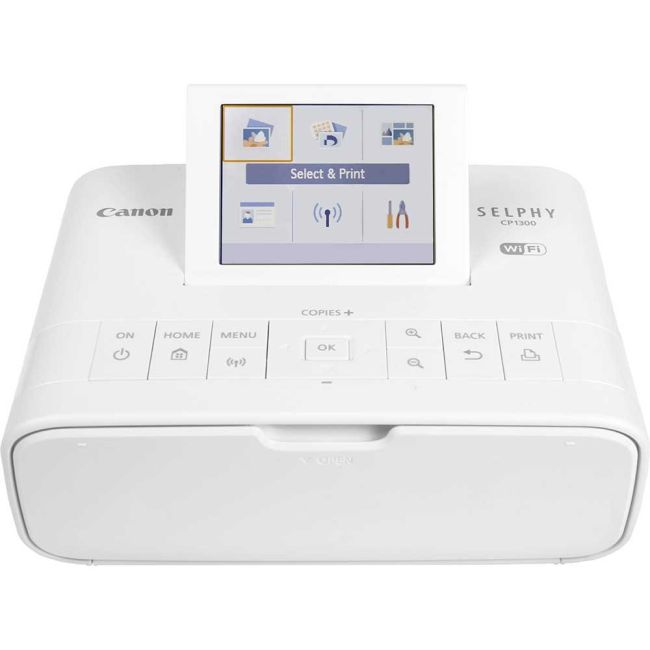 Canon Selphy CP1300 Photo Inkjet Printer - White