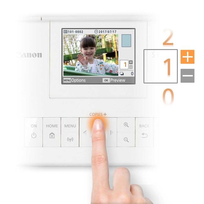 Canon Selphy CP1300 Photo Inkjet Printer - White