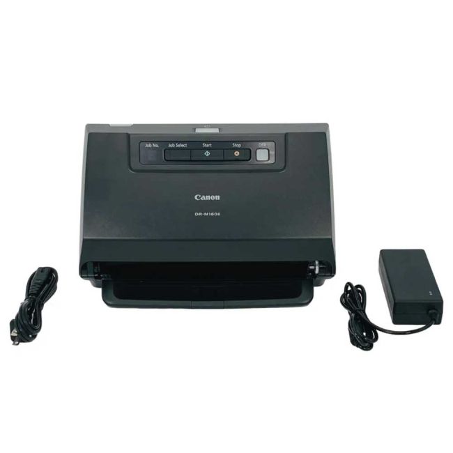 Canon DR-M160II with power supply
