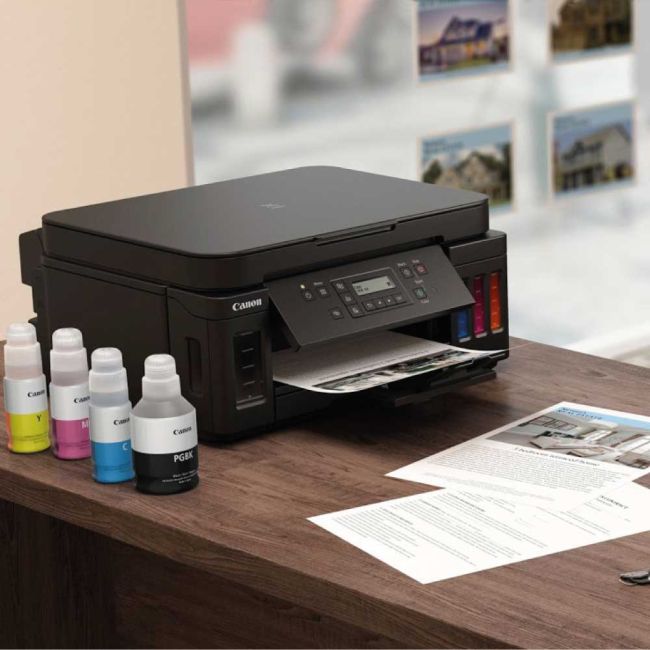 Canon PIXMA G6050 A4 Colour Multifunction Inkjet Printer 