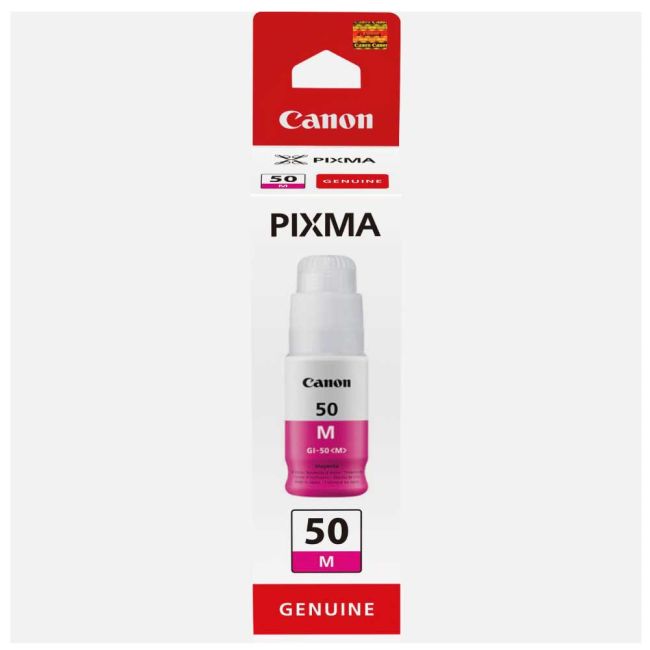 Canon GI-50M Magenta Ink Cartridge (7,700 Pages*) 3404C001