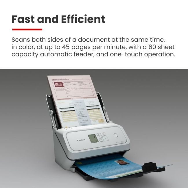 Canon imageFORMULA R40II A4 Document Scanner