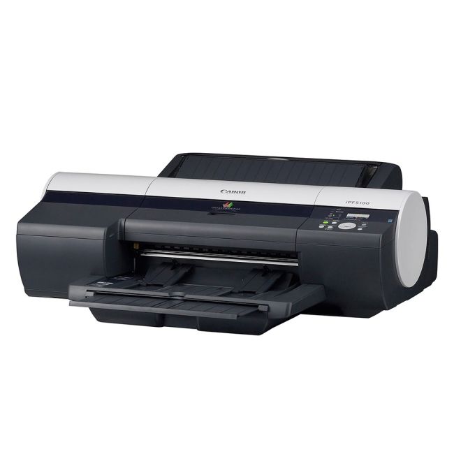 Canon imagePROGRAF iPF5100 17" Wide Format Inkjet Printer left view