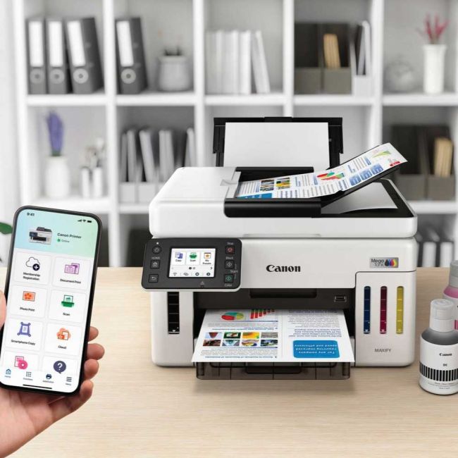 Canon MAXIFY GX6150 A4 Colour Multifunction Inkjet Printer