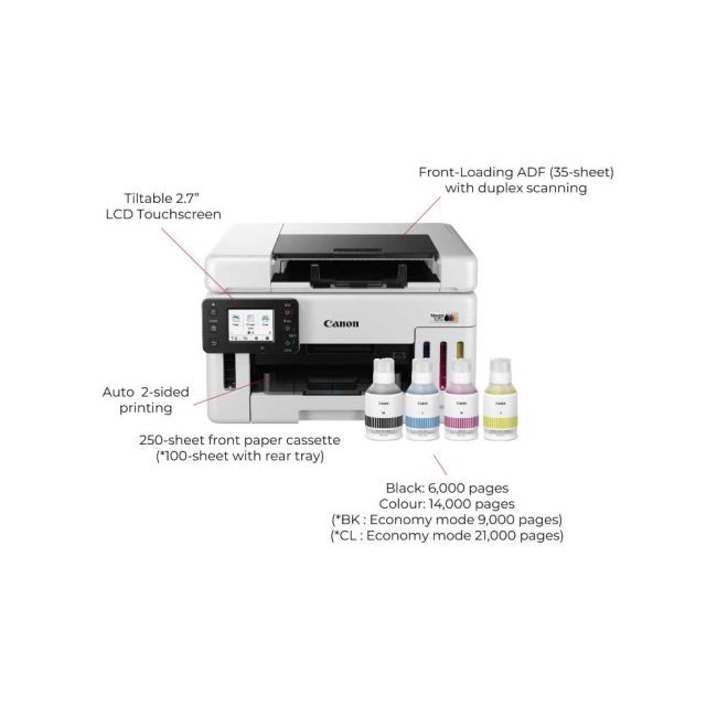 Canon MAXIFY GX6550 A4 Colour Multifunction Inkjet Printer
