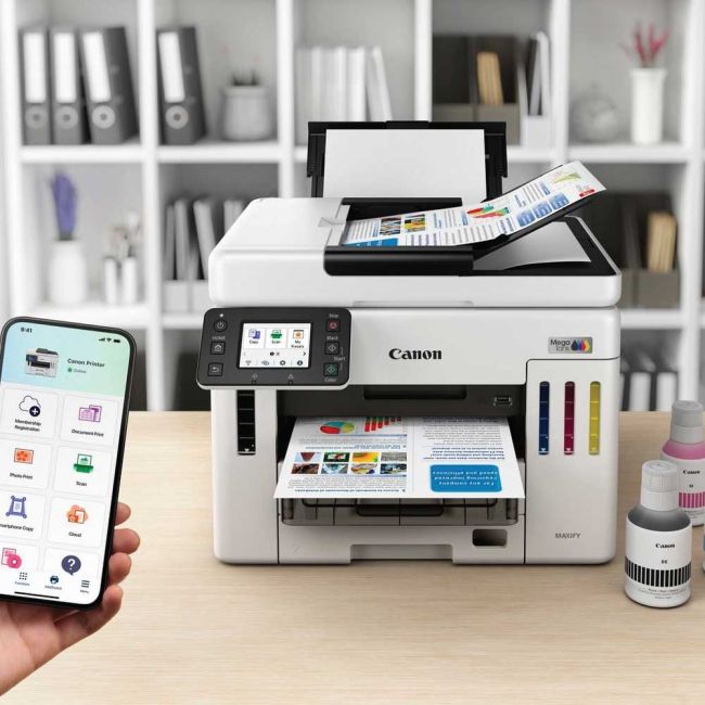 Canon MAXIFY GX7150 A4 Colour Multifunction Inkjet Printer