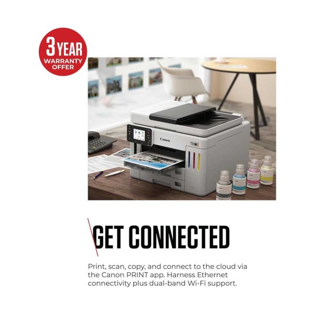 Canon MAXIFY GX7150 A4 Colour Multifunction Inkjet Printer