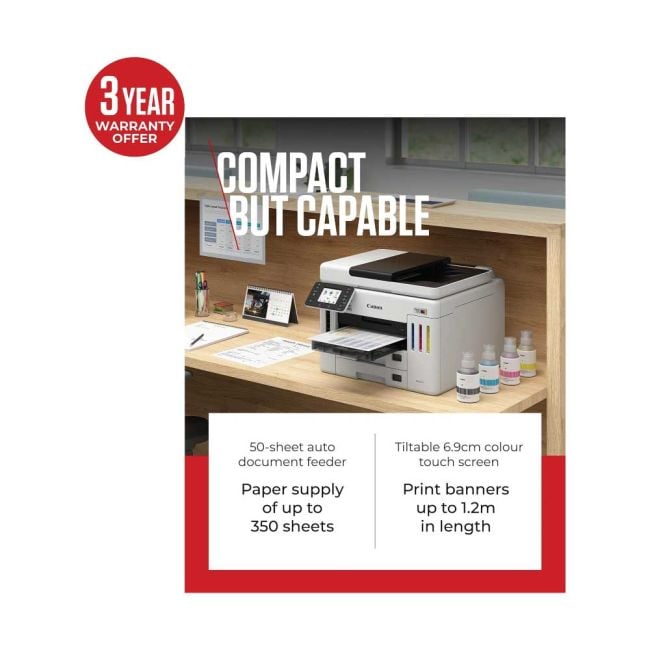 Canon MAXIFY GX7150 A4 Colour Multifunction Inkjet Printer