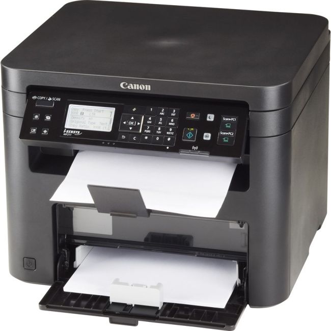 Canon i-SENSYS MF211 A4 Mono Multifunction Printer left view