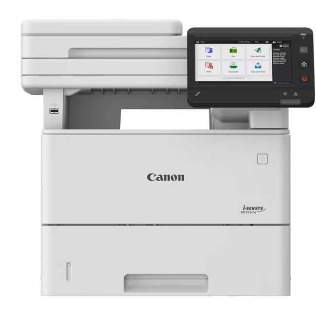 Canon i-SENSYS MF563dw A4 Mono Multifunction Laser Printer