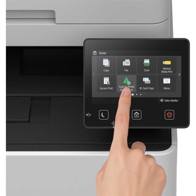 Amazon.com: Canon Canon Color imageCLASS MF634Cdw (1475C005)  多功能無線雙面雷射印表機,每分鐘19 頁(隨附3 年有限保固),Amazon Dash 補貨就緒: 辦公用品