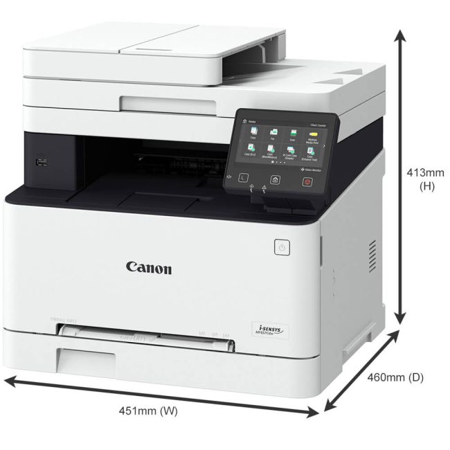 Canon i-SENSYS MF657Cdw A4 Colour Multifunction Laser Printer
