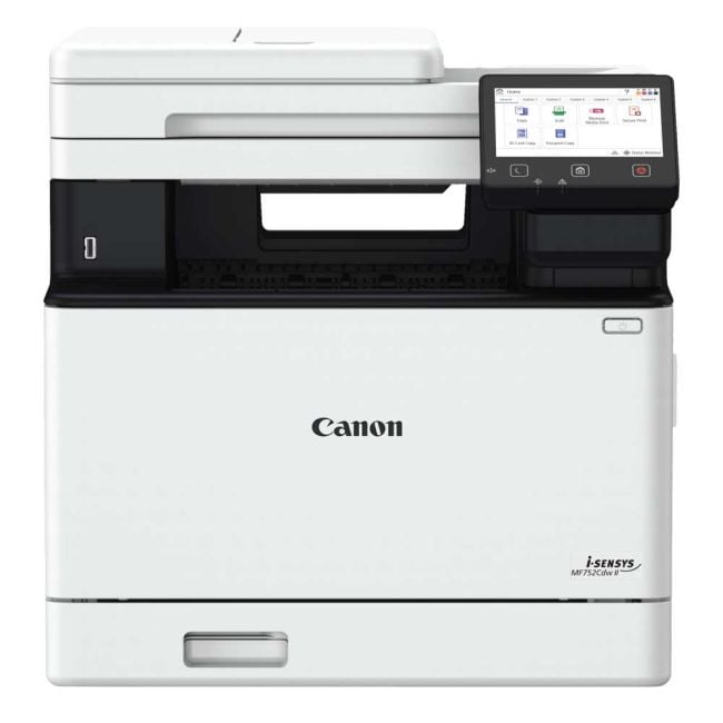 Canon i-SENSYS MF752Cdw II A4 Colour Multifunction Laser Printer