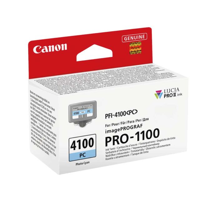 Canon PFI-4100PC Photo Cyan Ink Cartridge 6781C001