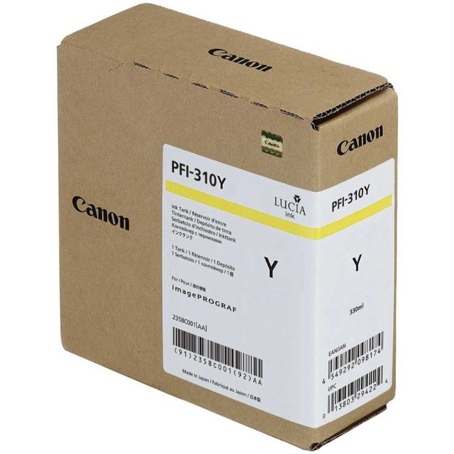 Canon PFI-710Y Yellow Ink Tank (700ml) 2357C001
