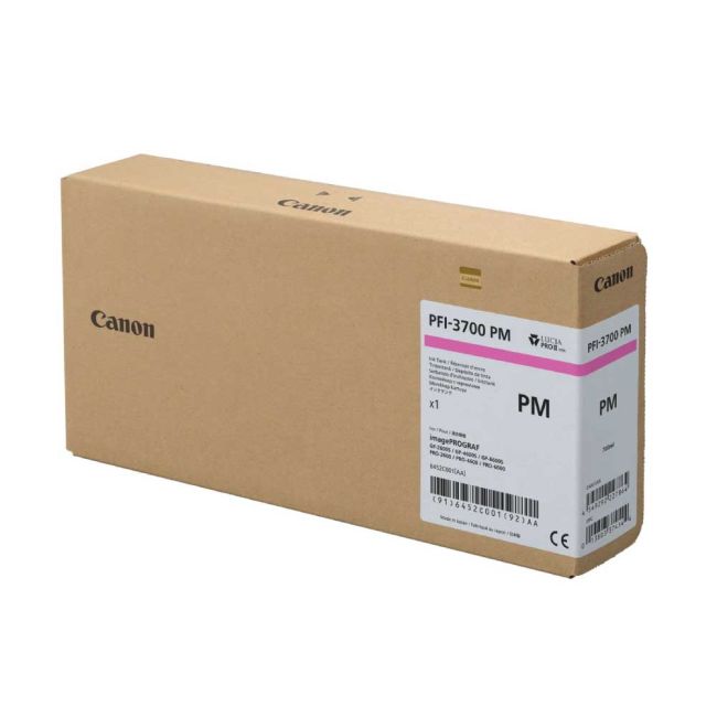 Canon PFI-3700PM Photo Magenta Ink Cartridge (700ml) 6452C001
