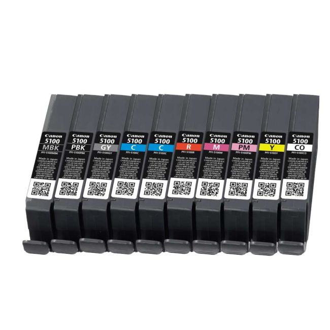 Canon PFI-5100 Ink Cartridge Multipack (10 Inks)
