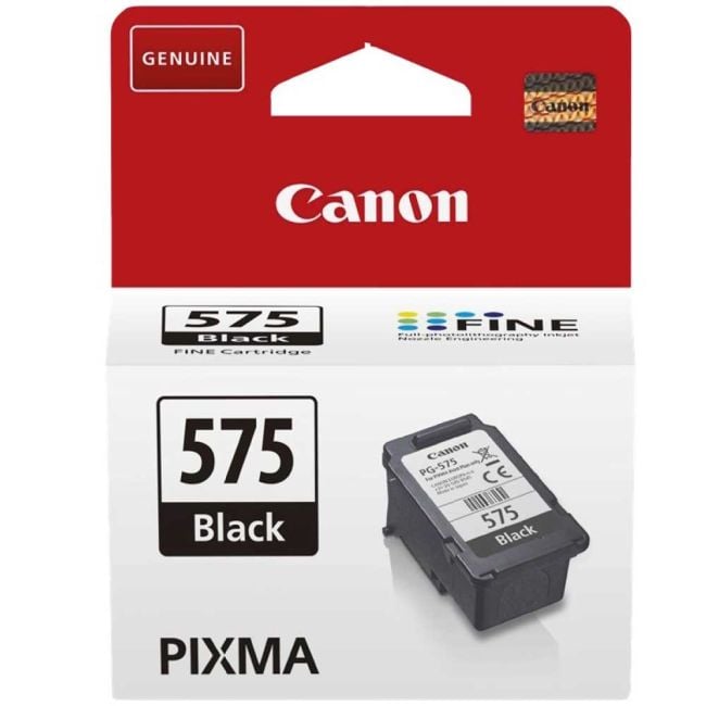 Canon PG-575 Standard Black Ink Cartridge (100 Pages*) 5438C001