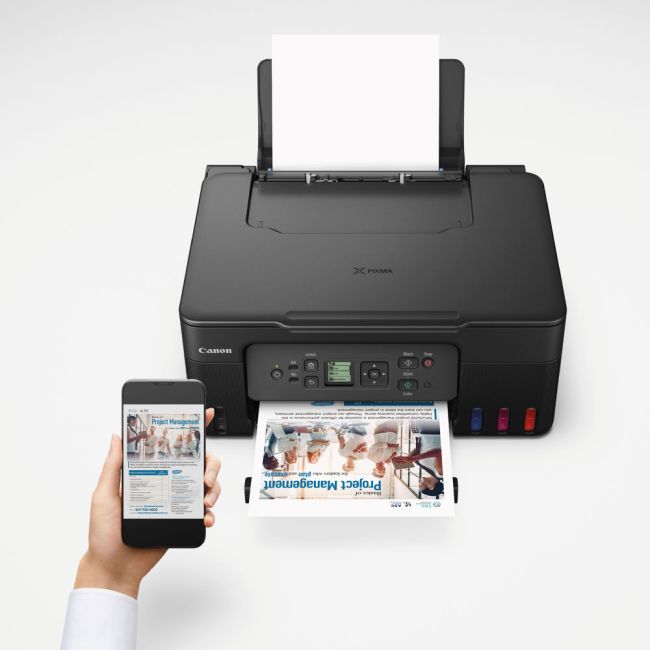 Canon PIXMA G3570 A4 Colour Multifunction Inkjet Printer (Black)