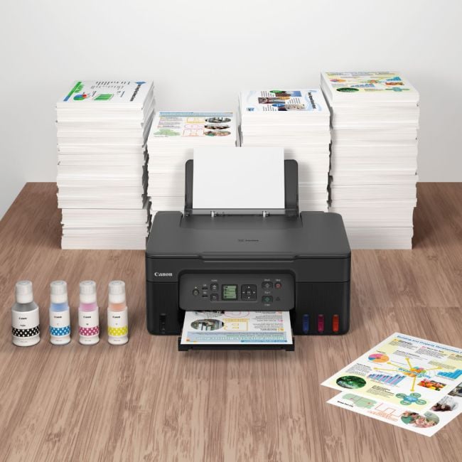 Canon PIXMA G3570 A4 Colour Multifunction Inkjet Printer (Black)