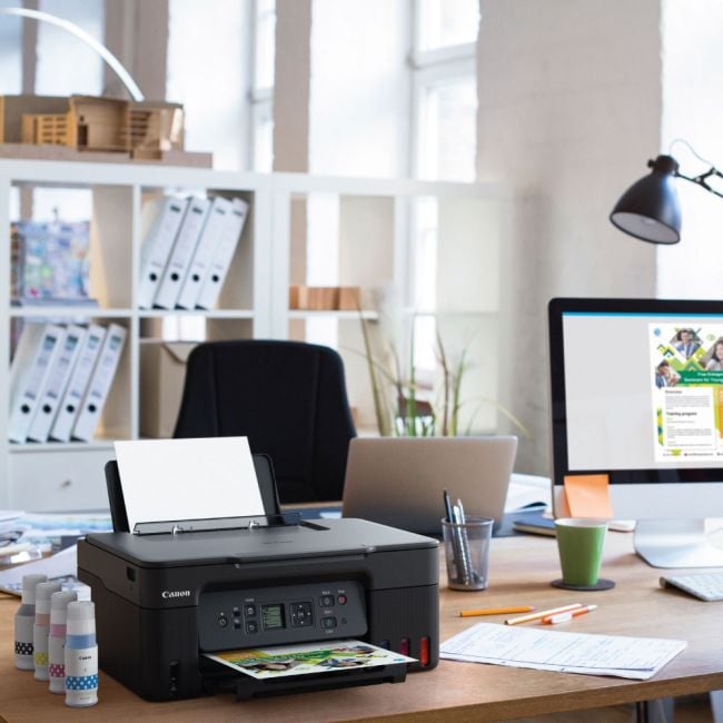Canon PIXMA G3570 A4 Colour Multifunction Inkjet Printer (Black)