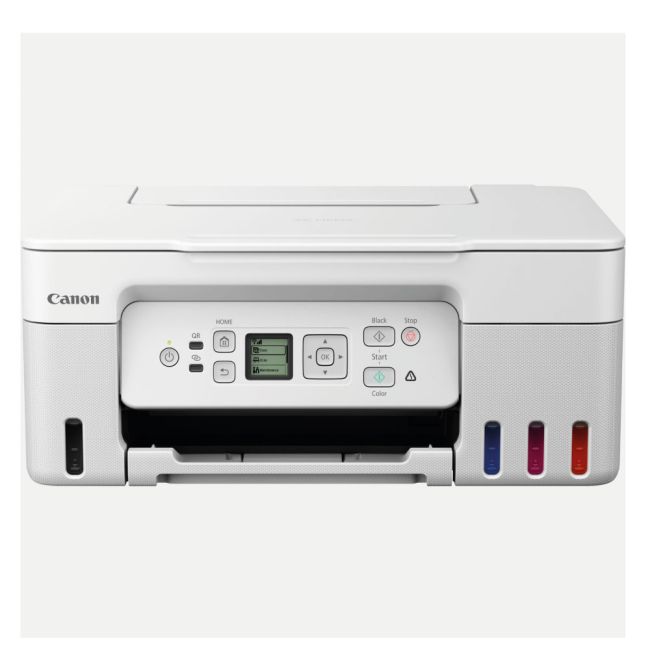 Canon PIXMA G3571 A4 Colour Multifunction Inkjet Printer (White) - DISCONTINUED