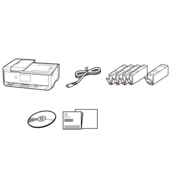 Canon PIXMA TS9550a A3 Colour Multifunction Inkjet Printer ** New - Open Box ** 