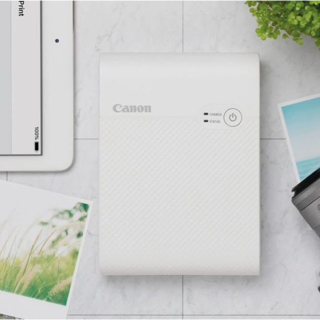 Canon SELPHY Square QX10 (White) Portable Colour Inkjet Printer