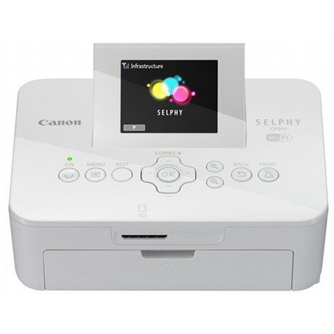 Canon SELPHY CP910 Compact Photo Printer (White) - DISCONTINUED