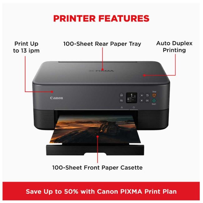 Canon PIXMA TS5350i A4 Colour Multifunction Inkjet Printer