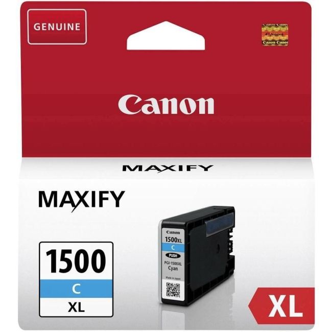 Canon 9193B001AA PGI-1500XL Cyan Ink Cartridge (1,020 pages*) 9193B001