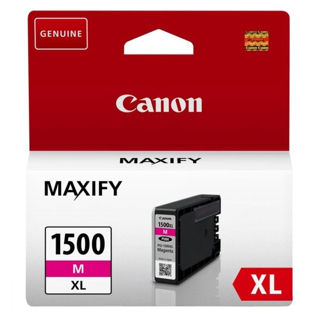 Canon 9194B001AA PGI-1500XL Magenta Ink Cartridge (780 pages*) 9194B001