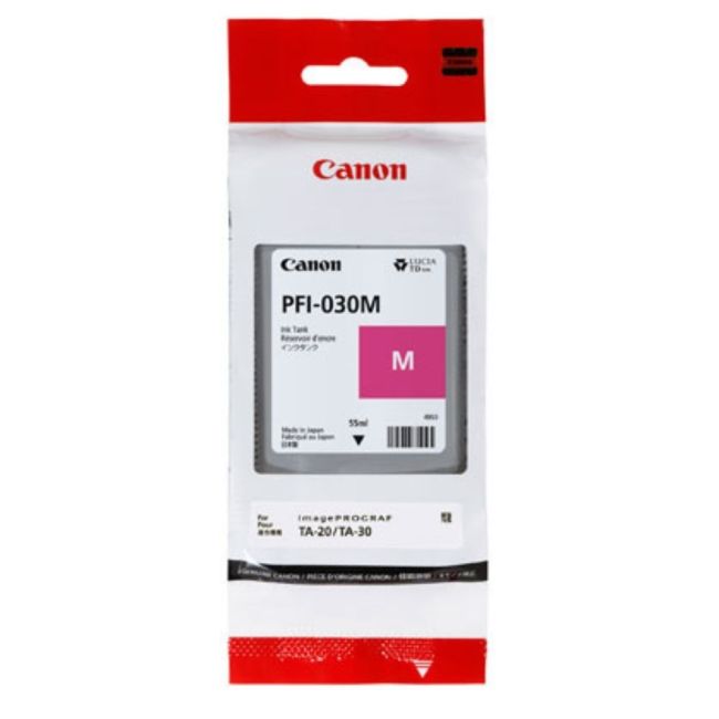 Canon PFI-030M Magenta Ink Cartridge (55ml) 3491C001
