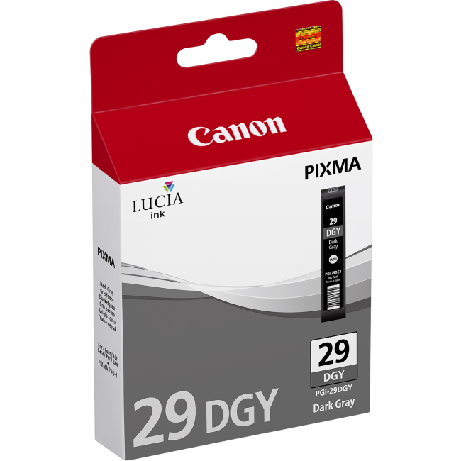 Canon 4870B001AA PGI-29DGY Dark Grey Ink Cartridge 4870B001