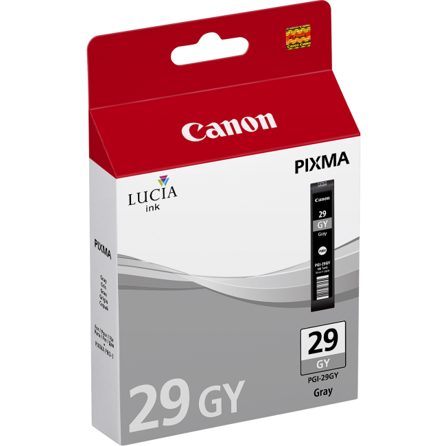 Canon 4871B001AA PGI-29GY Grey Ink Cartridge 4871B001