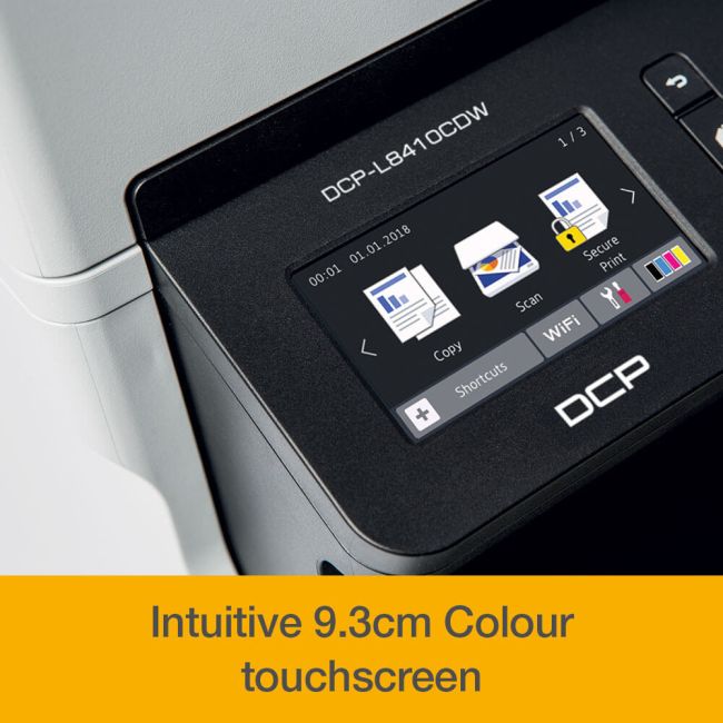 Brother DCP-L8410CDW A4 Colour Laser Multifunction  side view