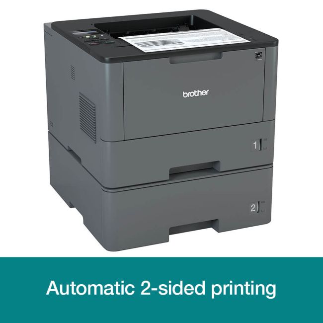 Brother HL-L5100DNT A4 Mono Laser Printer Left View