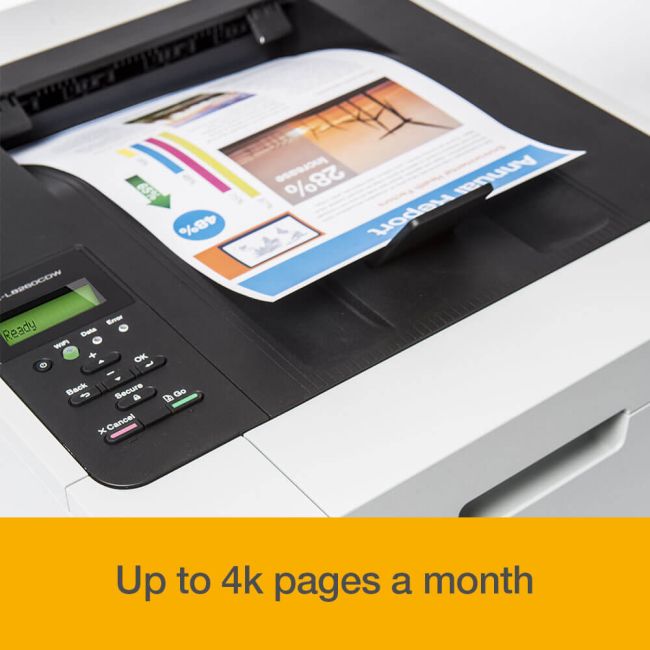 Brother HL-L8260CDW A4 Colour Laser Printer side view