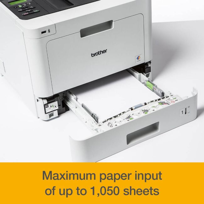 Brother HL-L8260CDW A4 Colour Laser Printer side view
