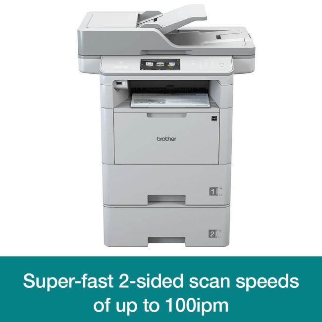 Brother MFC-L6900DWT A4 Mono Laser Printer Front