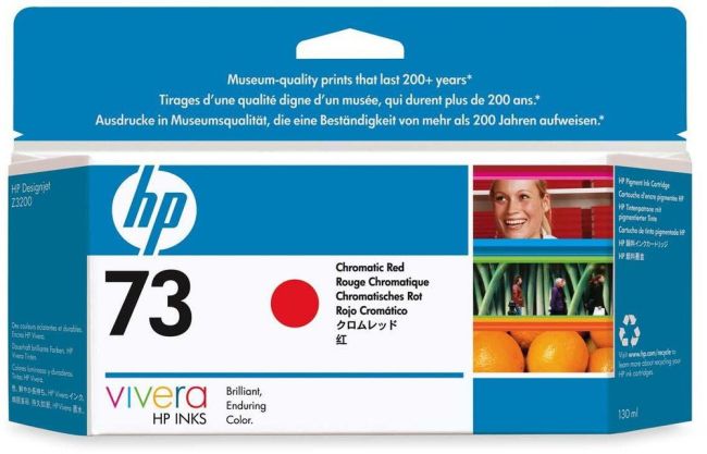 HP CD951A No.73 Chromatic Red Ink Cartridge (130ml)