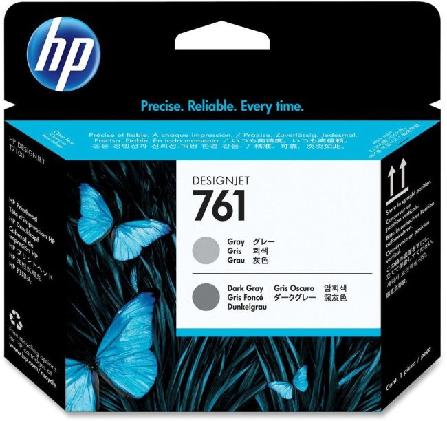 HP CH647A No.761 Grey/Dark Grey Printhead