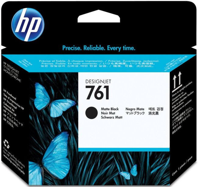 HP CH648A No.761 Matte Black Printhead