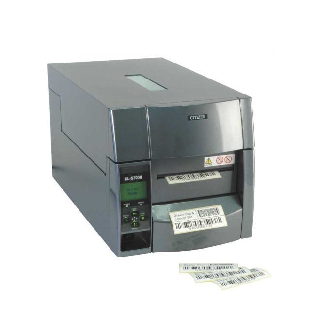 Citizen CL-S703II Thermal Transfer Label Printer (USB, Serial & Parallel)