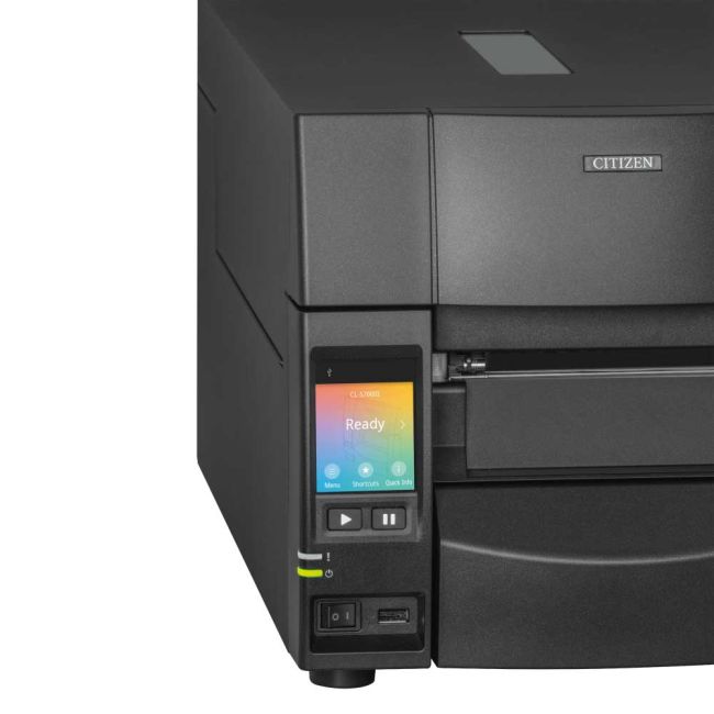 Citizen CL-S700IIIR Thermal Transfer Label Printer Rewinder/Peeler