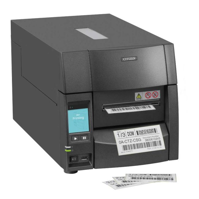 Citizen CL-S700IIIR Thermal Transfer Label Printer Rewinder/Peeler