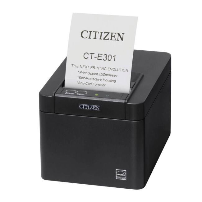 Citizen CT-E301 Direct Thermal Receipt Black Printer (USB)